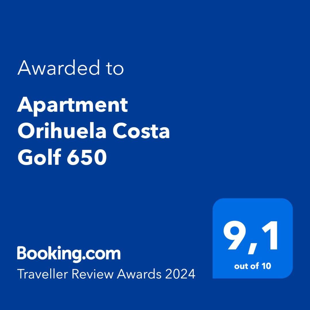 Apartment Orihuela Costa Golf 650 Los Dolses Eksteriør billede